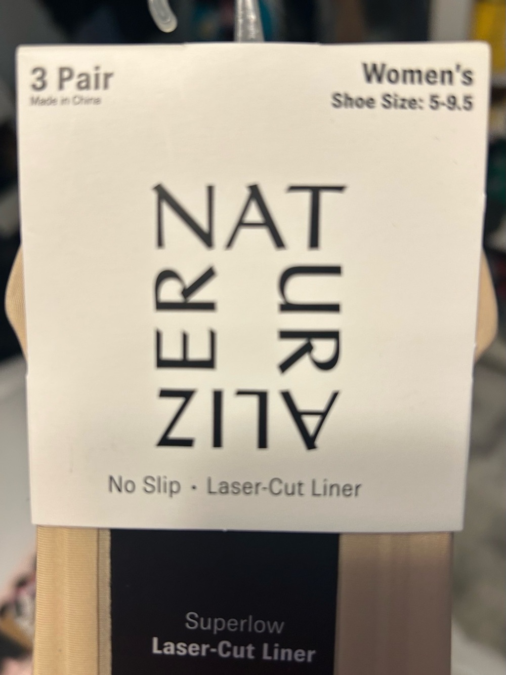 NWT Naturalizer Nude No-Show Liner Socks